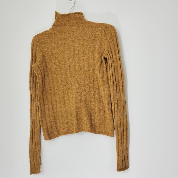 Madewell Sweaters - Madewell Evercrest Wool Mustard Turtleneck, XS